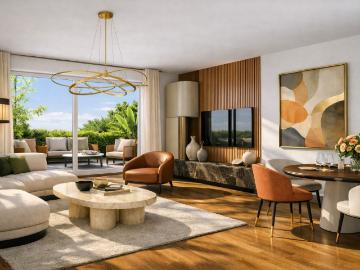 Duingt Lac d'Annecy | Appartement T3 aux combles avec deux balcons et parking intérieur