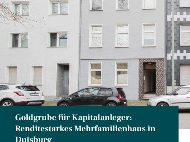Duisburg: 8 möblierte Zimmer | 9,6 % Rendite | provisionsfrei