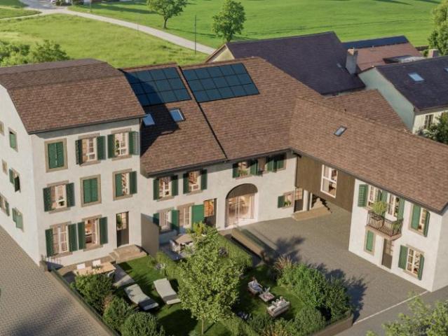 Promotion Les Vergers de Chamblon – 6 prächtige Wohnungen mit Terrassen und privaten Gärten