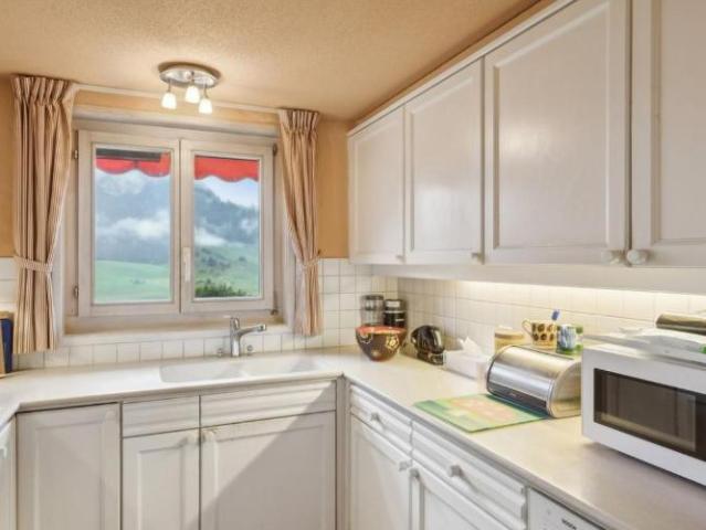 Gemütliche Duplex Wohnung in Château d'Oex mit Kamin