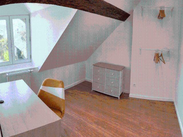 Duplex 3 pièces 48m2 rénové et meublé, centre ville au calme, stationnement facile et gratuit
