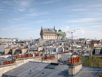 Duplex 165 m² derniers étages Madeleine Vue panoramique rénové haut de gamme