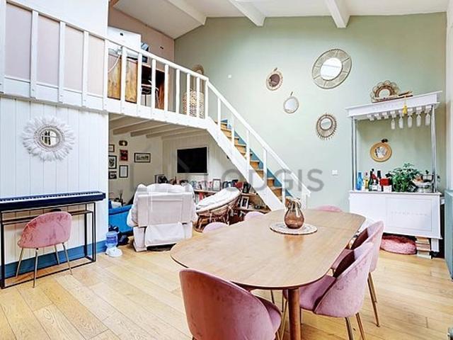 Duplex 1 chambre meublé Trocadéro Paris 16°