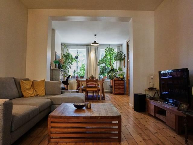 Duplex 1 slaapkamer Schaarbeek met tuin