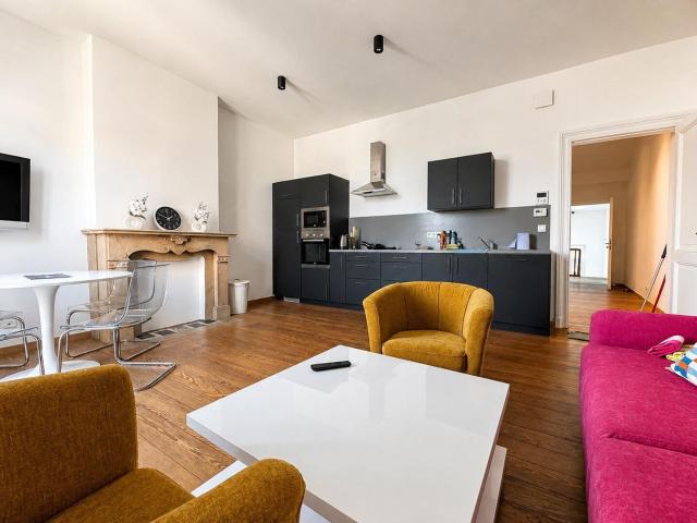 Duplex 2 chambres avec balcon – Hyper centre de Liège