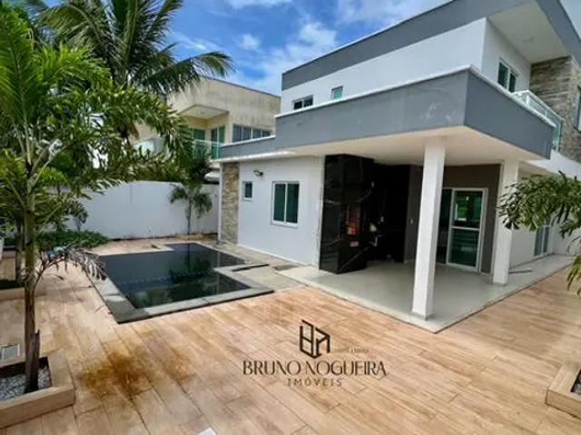 Duplex com Piscina em Loteamento Fechado no Eusébio com 245 metros, 4 suites e Dependência