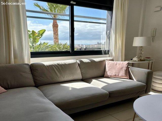Dúplex con terrazas y vista al mar en el complejo cerrado Tabora, Lomas de Cabo Roig