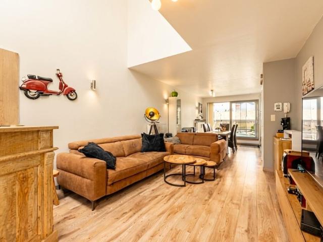 Duplex appartement met 2 kamers en ruim terras in Eeklo