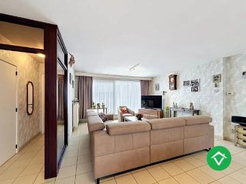 Duplex appartement met 2 slaapkamers groot terras en garage te Handzame