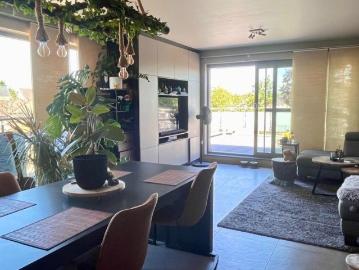 Duplex appartement met 2 slaapkamers en terras