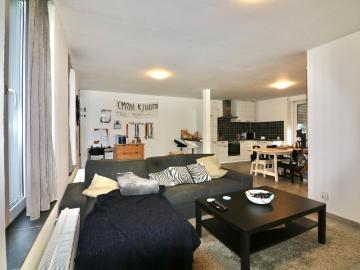 Duplex appartement met 2 slaapkamers, terras en garage voor 845 EUR/mnd