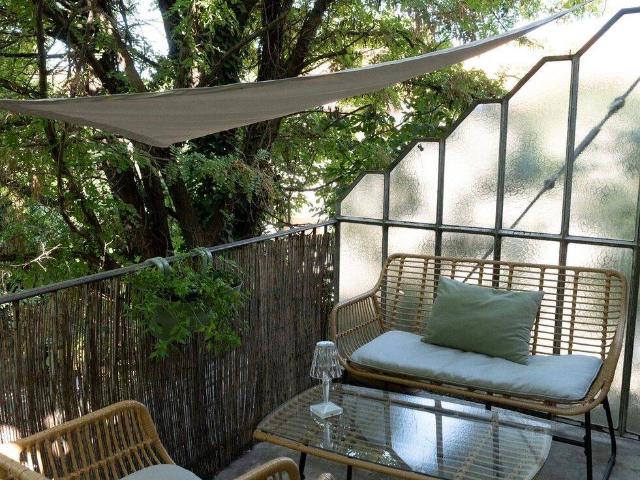 Duplex avec terrasse arborée