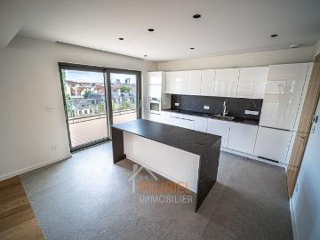 Duplex d’exception de 285m²avec terrasse panoramique de 315 m² au cœur de Strasbourg