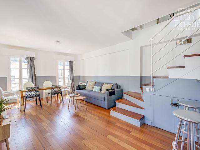 Duplex de 3 pièces 2 chambres rénové et climatisé