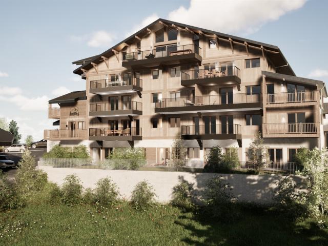 Duplex de 4 pièces sur RDC et 1er étage réhabilité, Le Val. 76m² Châtel