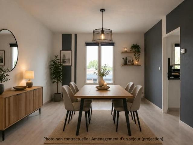 Duplex de 77m2 2 chambres garage