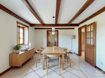 DUPLEX DE CHARME AVEC GRAND POTENTIEL D?AMÉNAGEMENT À SOTTENS