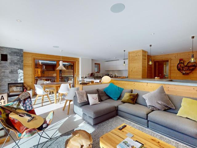 Duplex de luxe 4 chambres près des pistes, La Chapelle d’Abo. 116m² La Chapelle d'Abondance