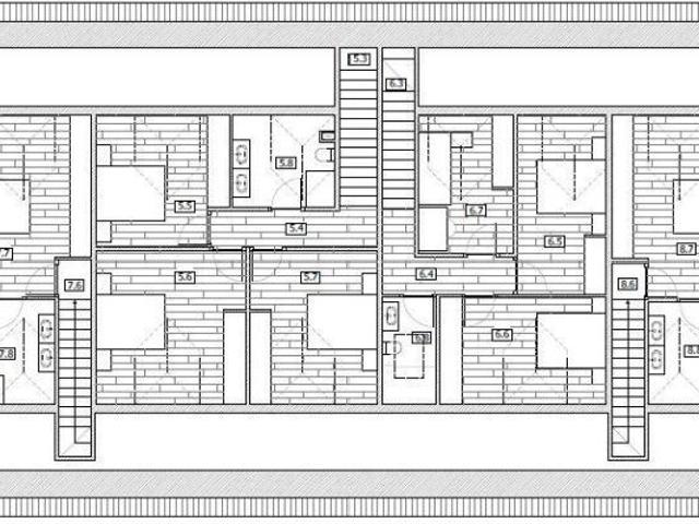 Dúplex de tres dormitorios y dos baños Reformado