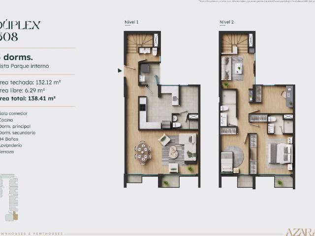 Duplex en CHACARILLA