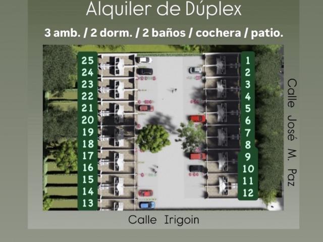 Duplex en alquiler