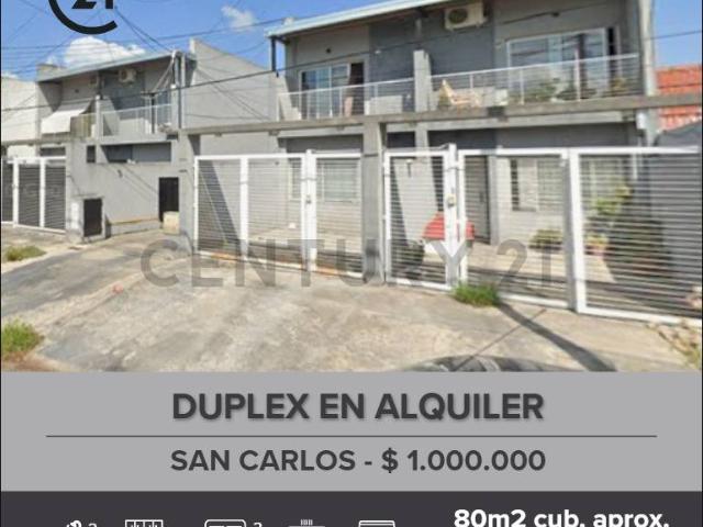 Duplex en alquiler
