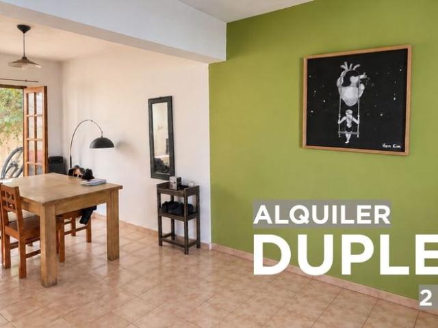 DÚPLEX EN ALQUILER BARRIO SANTA GENOVEVA