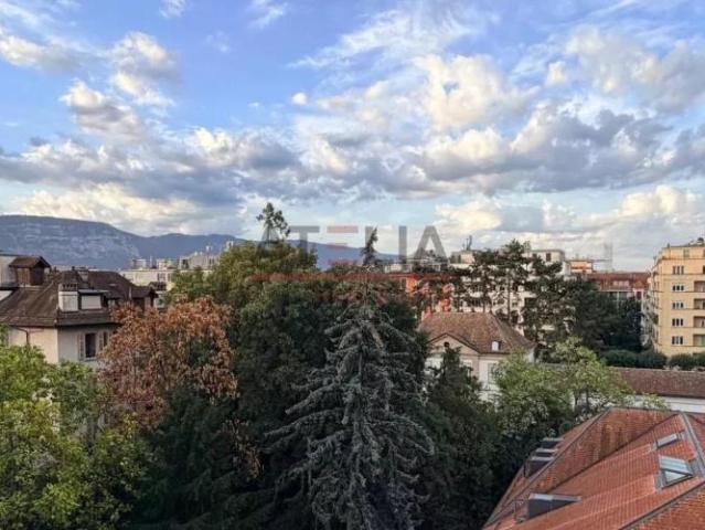 Duplex en attique de 5 pièces avec 3 balcons et Box