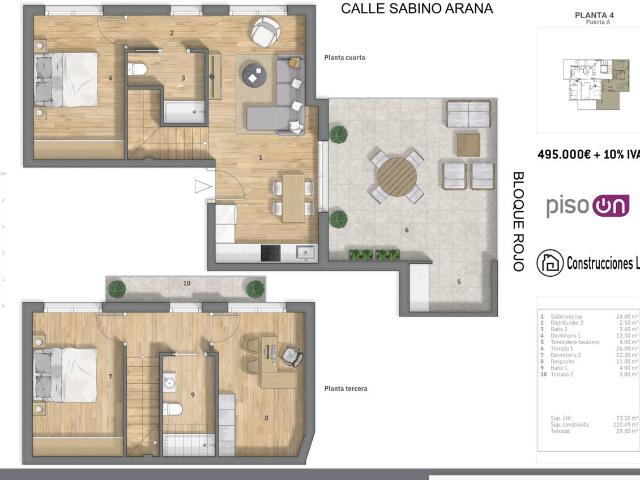 Dúplex en Venta en Amorebieta Etxano