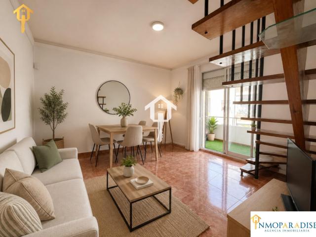 DUPLEX EN VENTA EN ALICANTE, 72m2, 3 HABITACIONES, 1 BAÑO, CUARTA PLANTA SIN ASCENSOR. ZONA DE VIRGEN DEL REMEDIO
