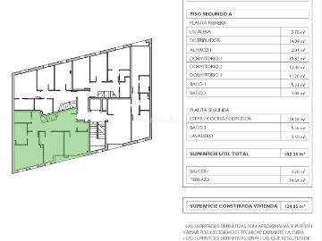 Dúplex en venta en Sabadell, Creu de Barberà. feijoo 2A 3 habitacion con terraza de 25m2. Dúplex.