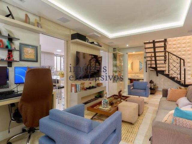 DUPLEX EXCLUSIVO MOBILIADO NO CORAÇÃO DO BATEL