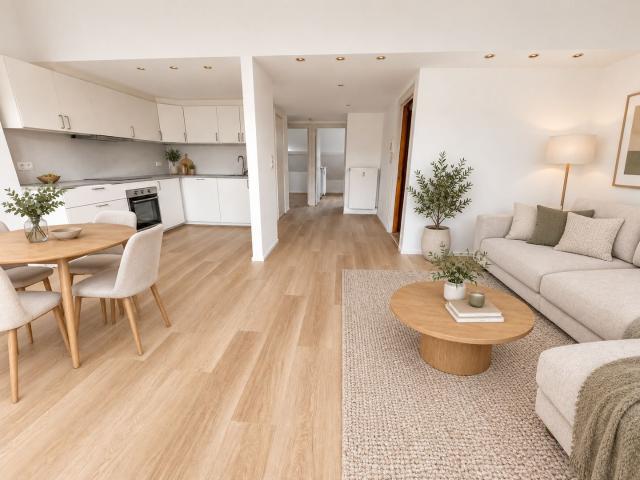 Duplex fraîchement rénové | 2 chambres | Non meublé