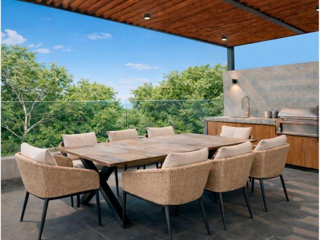 duplex frente a parque en proyecto boutique
