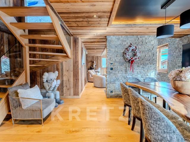 Duplex haut de gamme à Megève avec vue Mont Blanc 202m² Megève