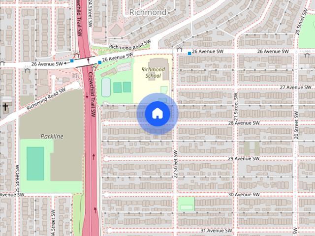 Duplex on quiet cul de sac in Marda Loop