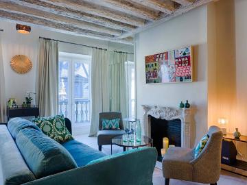 Duplex on rue de Babylone 75006