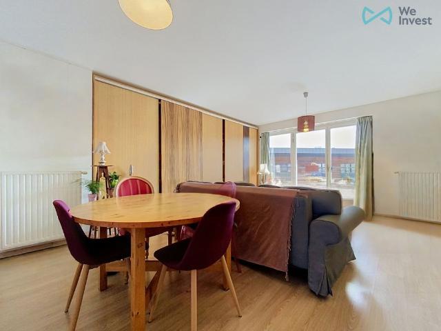 Duplex met twee slaapkamers in Anderlecht