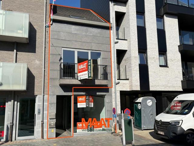 Duplex met 2 slpk in centrum Heist