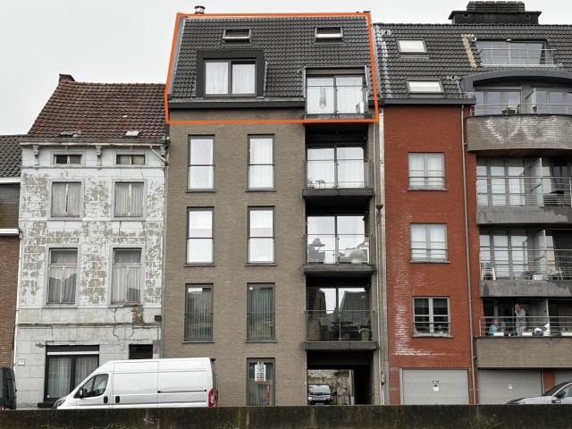 Duplex met 3 slaapkamers en terras met zicht op Dender