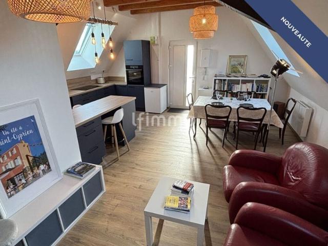 Duplex meublé atypique au centre du village