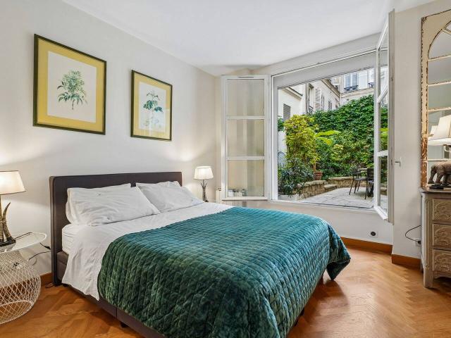 Duplex meublé avec jardin privatif Madeleine