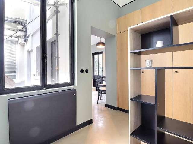 Duplex meublé à louer, 1 chambre 23 m² Saint Placide Paris
