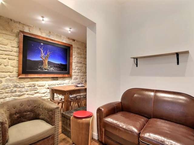 Duplex meublé à louer, 1 chambre 47 m² Place des Vosges Paris