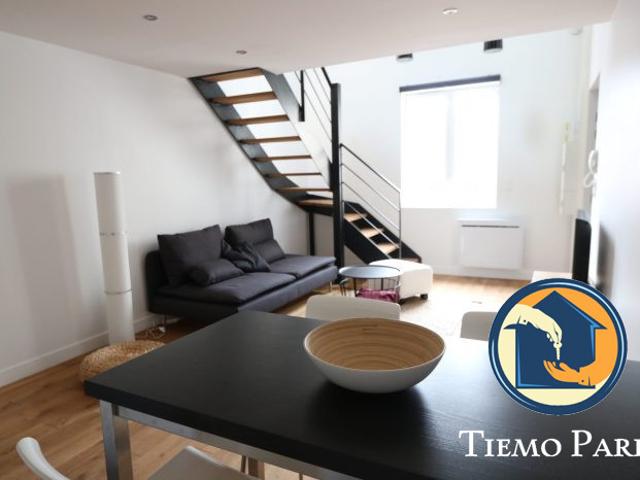 Duplex MEUBLÉ en centre ville TIEMO PARIS, Paris 8ème