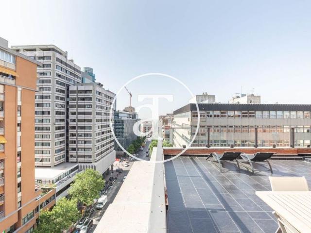 Duplex penthouse for rent with 3 bedrooms and 2 terraces in Tetuán