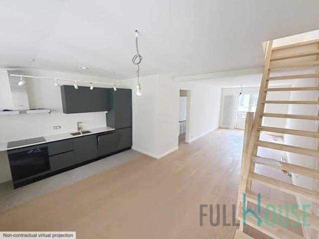 duplex penthouse quartier place Brugmann terrasse de 25 m2