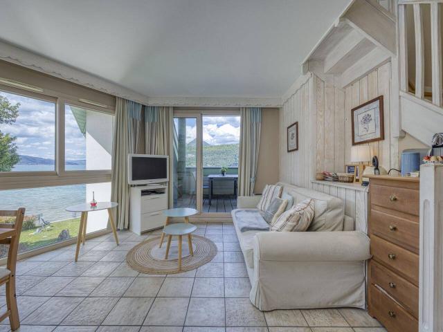 Duplex pieds dans l'eau avec sa plage privée