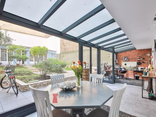 Duplex Rez de jardin + bâtiment indépendant