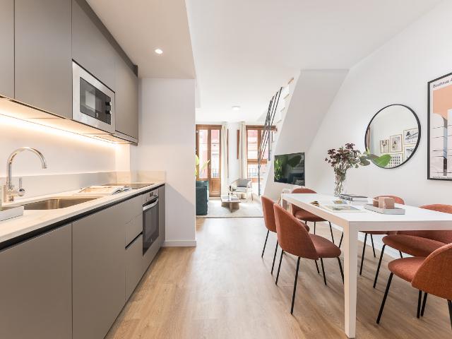 Duplex with terrace next to Turia river